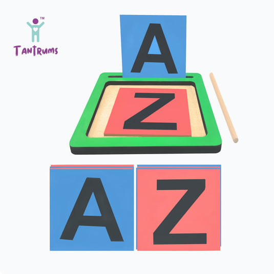 Sandpaper Alphabet Letters - Tantrums Wooden Toys