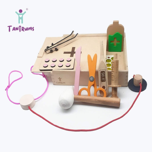 Kids Doctor Set - Tantrums Wooden Toys