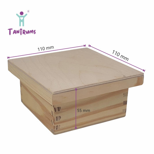 Primary Colour Tablets - for Montessori Based pre Schooler. Provides Sensory Stimulation, develops Cognitive Skill, Correct Colour Recognition (Primary),for Kid | Tantrums Wooden Toys - photo 2
