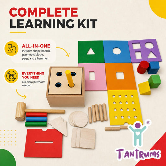 Montessori Toys for Babies & Toddlers | Tantrums Wooden Toys - photo 4