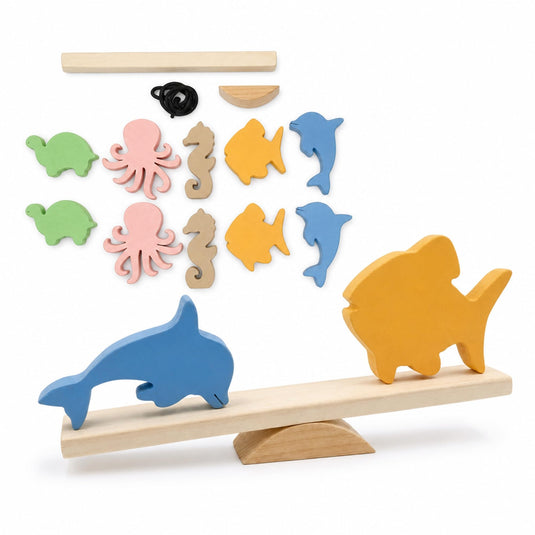 Colorful Wooden Lacing Toy for Toddlers | Tantrums Wooden Toys