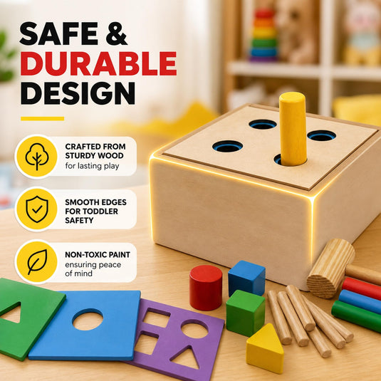 Montessori Toys for Babies & Toddlers | Tantrums Wooden Toys - photo 5