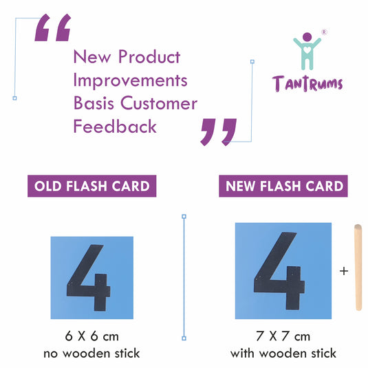 Coloured Sand Paper Number With Tray