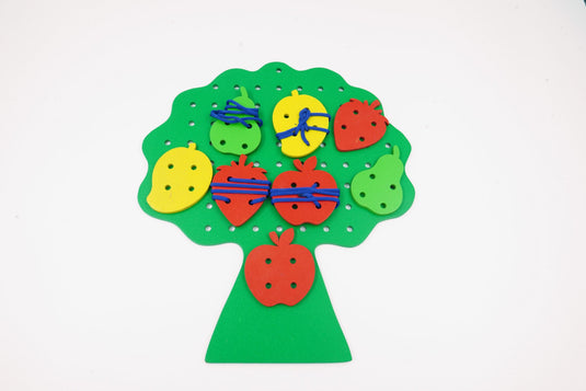 Wooden Lacing Tree - Tantrums Wooden Toys