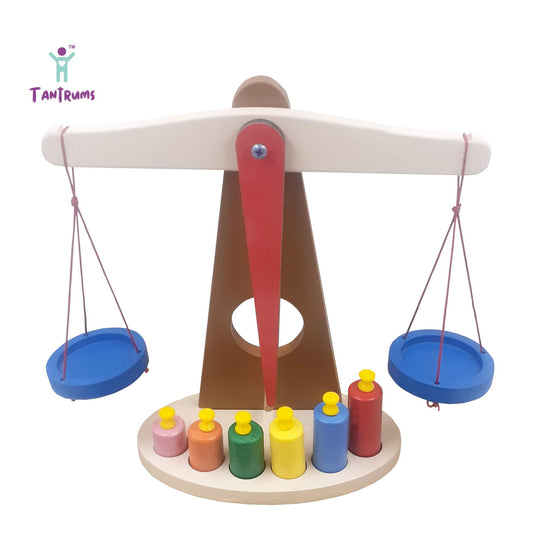 Wooden Weighing Balance - Tantrums Wooden Toys
