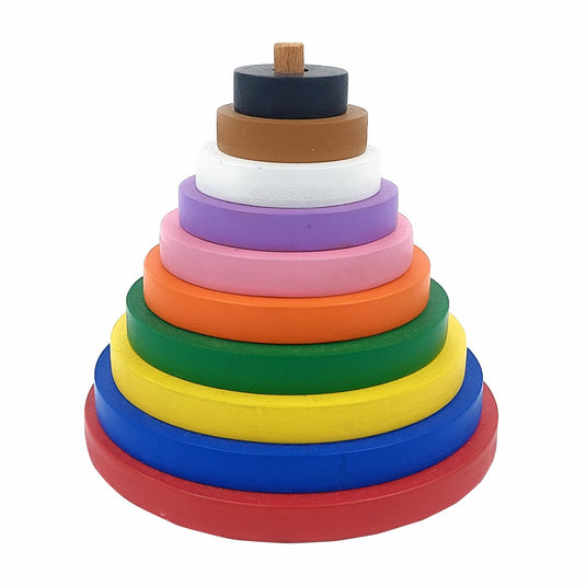 Wooden Graded Tower - Tantrums Wooden Toys