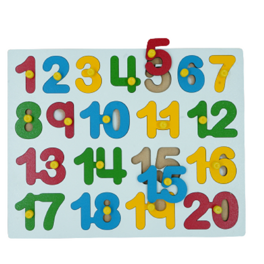 1 - 20 Tray Puzzle