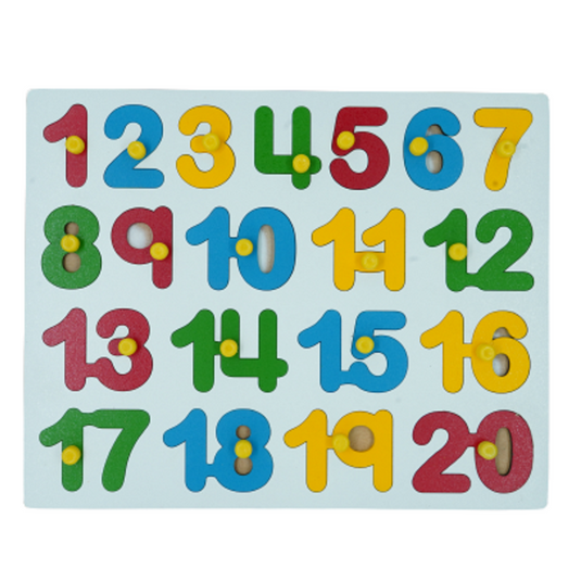 1 - 20 Tray Puzzle