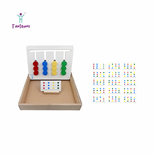 Double Side Color Dot Matching In A Box