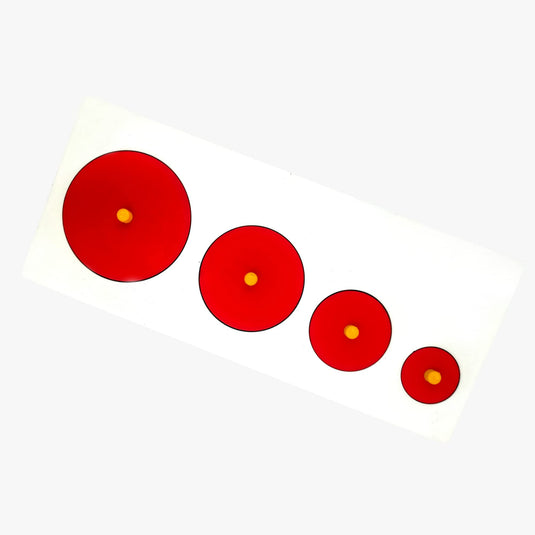 Generic Montessori Wooden Circle Seriation Peg Puzzle for Kids | Tantrums Wooden Toys