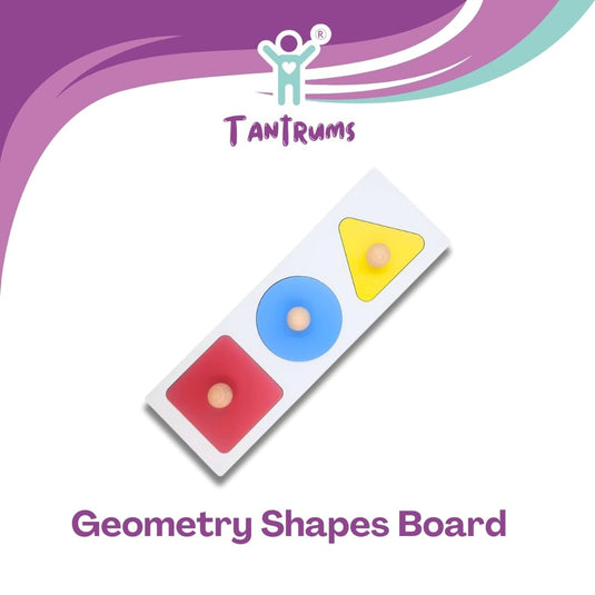 Generic Wooden Shape Puzzle Board | Tantrums Wooden Toys