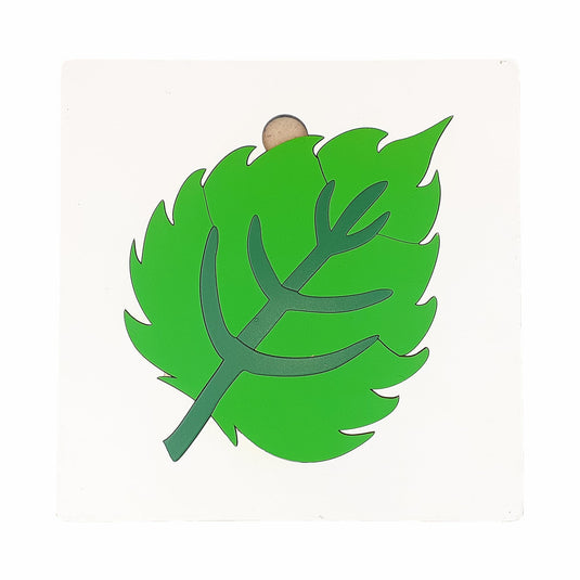 Montessori Zoology & Botany Leaf Puzzle | Tantrums Wooden Toys