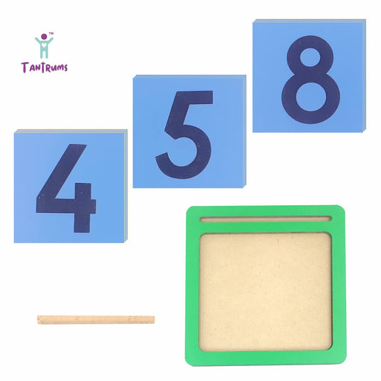 Coloured Sand Paper with Tray | Tantrums Wooden Toys - photo 7