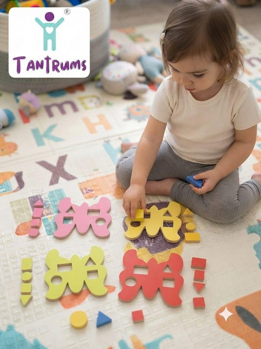 Wooden Shape & Color Matching Butterfly Puzzle Set of 4 | Tantrums Wooden Toys - photo 8