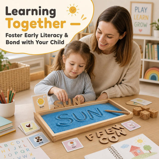 Wooden Alphabet Montessori Educational Toy | Tantrums Wooden Toys - photo 2