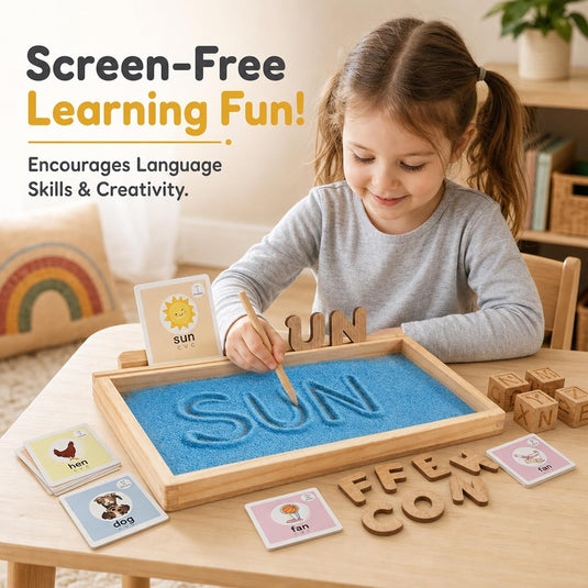 Wooden Alphabet Montessori Educational Toy | Tantrums Wooden Toys - photo 3