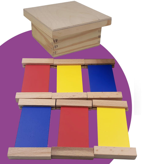 Primary Colour Tablets - for Montessori Based pre Schooler. Provides Sensory Stimulation, develops Cognitive Skill, Correct Colour Recognition (Primary),for Kid | Tantrums Wooden Toys - photo 4