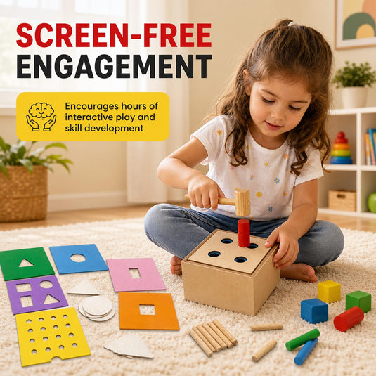 Montessori Toys for Babies & Toddlers | Tantrums Wooden Toys - photo 2