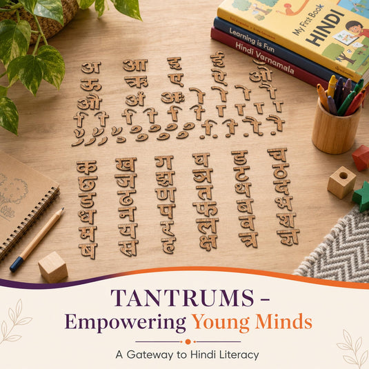 Wooden Hindi Varnamala Alphabet Set | Tantrums Wooden Toys - photo 9