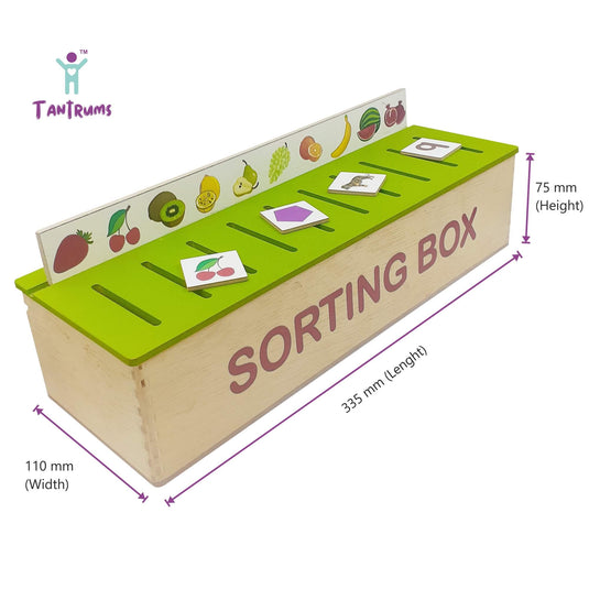 Wooden Sorting Box (with 10 Themes)