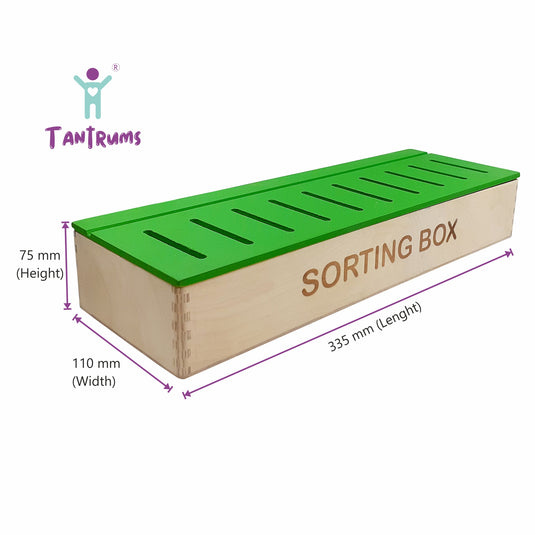 Tantrums Wooden Sorting Box (with 10 Themes)