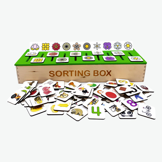 Tantrums Wooden Sorting Box (with 10 Themes)