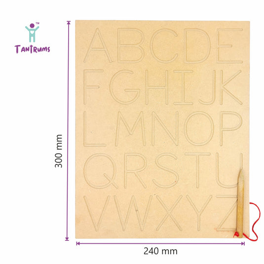 Tracing Capial ABC Board