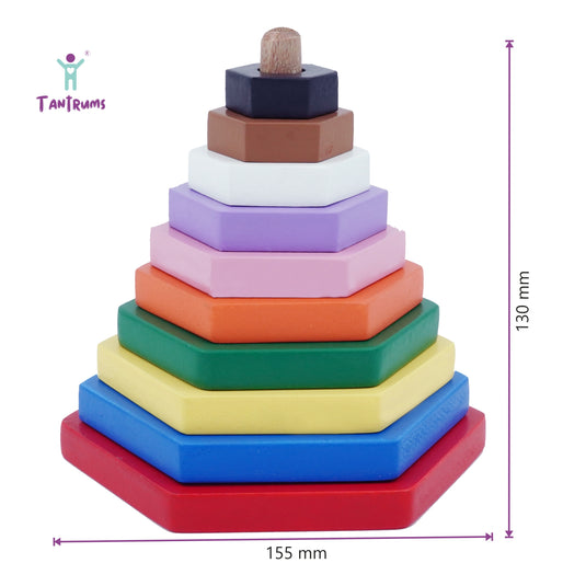 Graded Tower - Hexagon