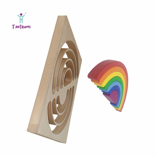 Rainbow Stacker with Frame