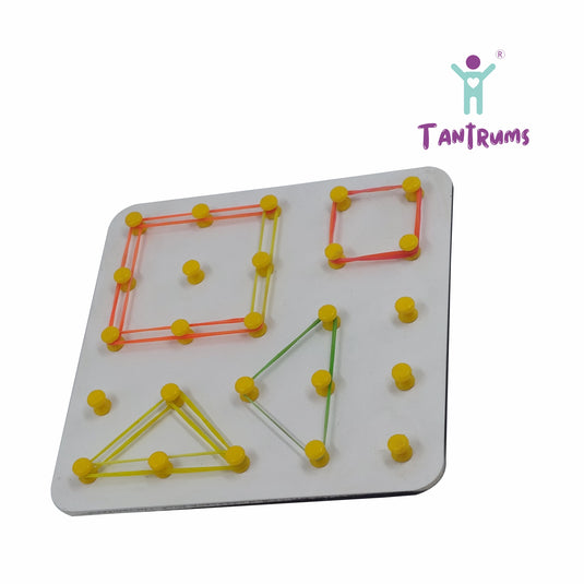 Wooden Peg Board