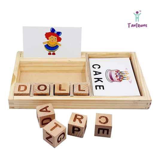 Wooden Spelling Toy Game