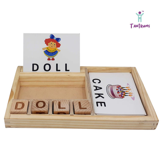 Wooden Spelling Toy Game