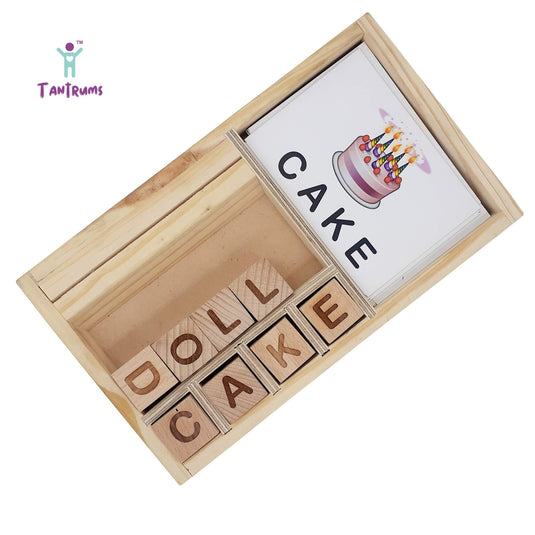 Wooden Spelling Toy Game