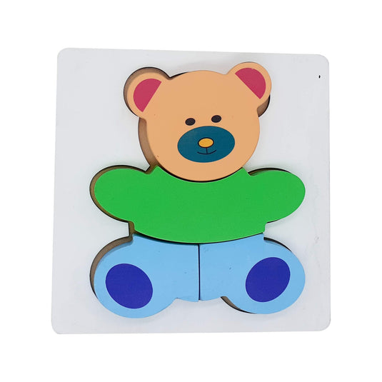 Mini Raised Puzzles - Teddy Bear