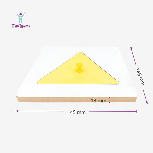 Montessori Single Shape Traingle Puzzles