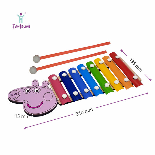 Wooden Xylophone - Pig