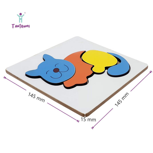 Mini Raised Puzzles-Cat