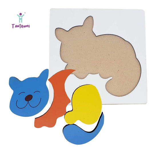 Mini Raised Puzzles-Cat