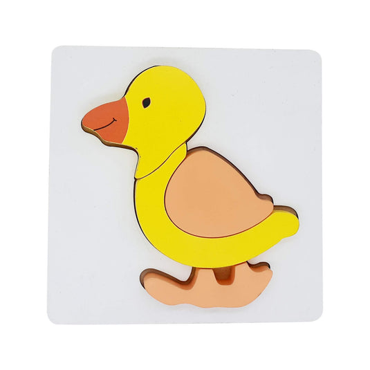 Mini Raised Puzzles-Duck